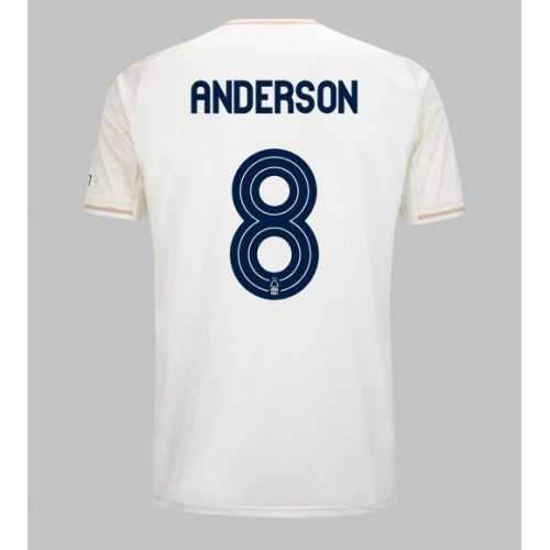 Pánský Fotbalový dres Nottingham Forest Elliot Anderson #8 2025-26 Venkovní Krátký Rukáv